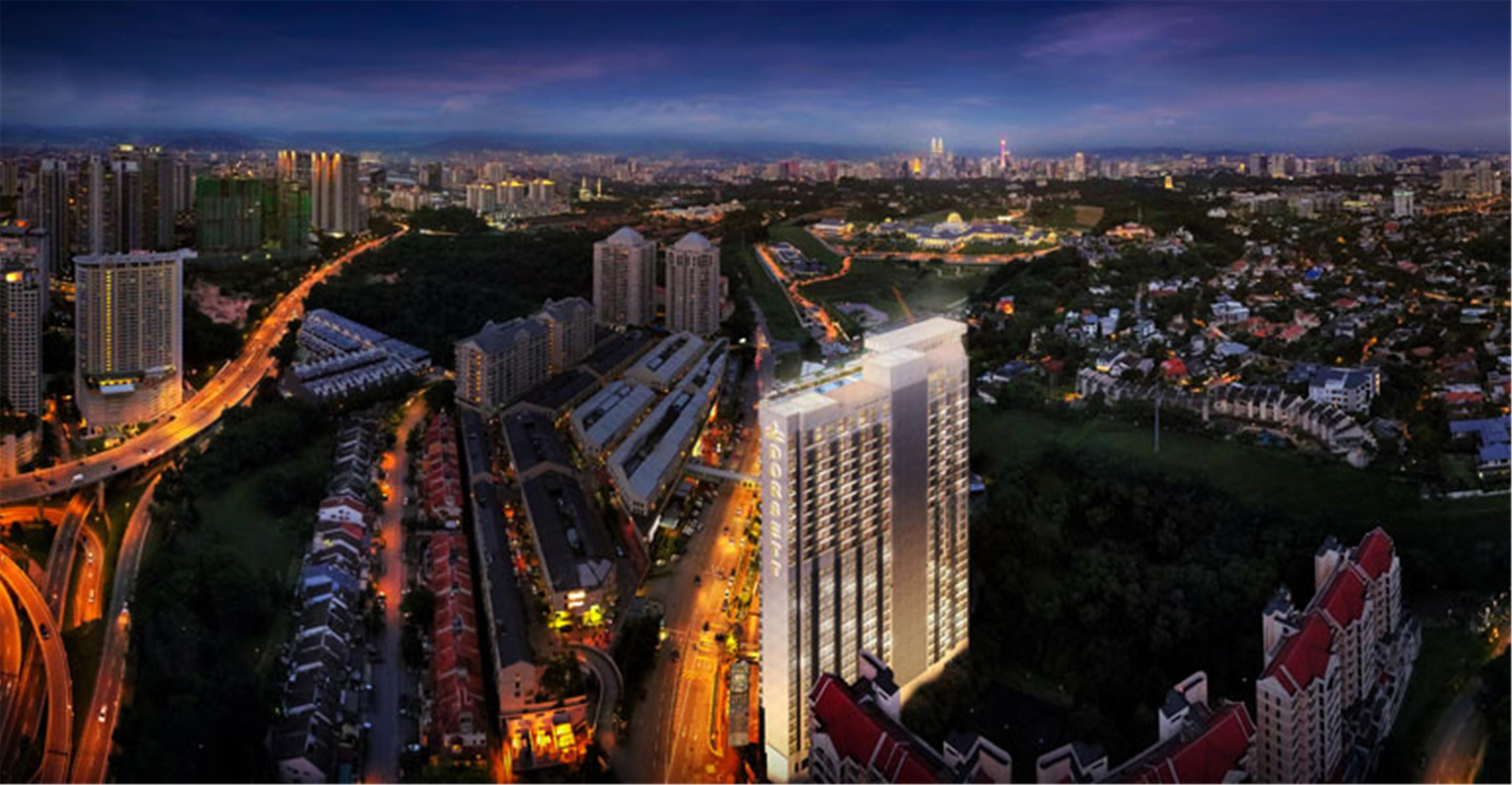 Hotel Dorsett Hartamas Kuala Lumpur Exterior foto The Peak Residence